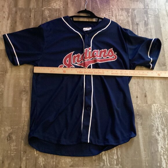Cleveland Indians Omar Vizquel MLB Baseball Stadium Giveaway Jersey XL - Picture 4 of 6